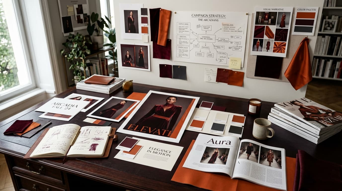 Creative Advertising Studio Campaign Desk